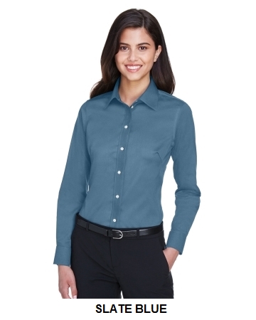 Devon & Jones Ladies' Crown Woven Collection® Solid Stretch Twill.  DEV&JO  DG530W